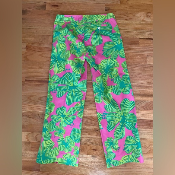 VINTAGE Lilly Pulitzer Pants Size 2 - Picture 2 of 3
